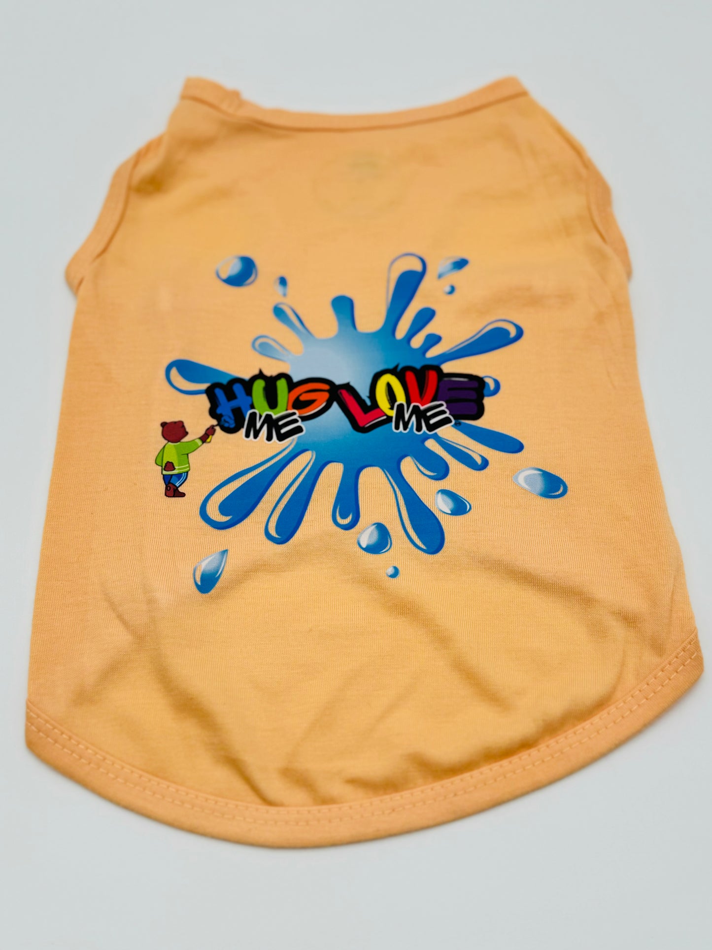 Hug me Love me Orange Dog/Cat T-Shirt