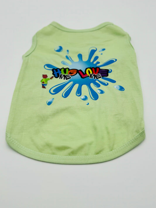 Hug me Love me Green Dog/Cat T-Shirt